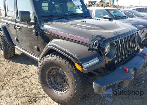 2020 Jeep Wrangler Unlimited Rubicon 4X4 z USA, uszkodzony, nr VIN 1C4HJXFN5LW323537